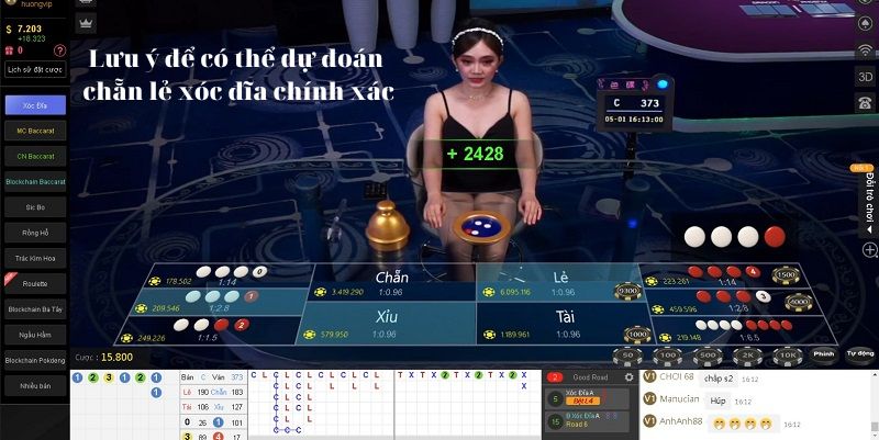 Lưu ý khi dự đoán chẵn lẻ xóc đĩa